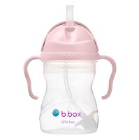 B.BOX Hrnček so slamkou gelato ružový 240 ml