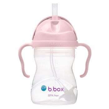 B.BOX Hrnček so slamkou gelato ružový 240 ml (Hrnčeky a pítka pre deti) - Cestovné