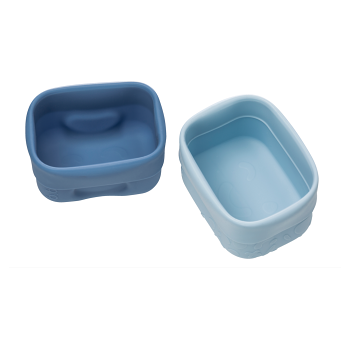 B.BOX Mini krabička na desiatu modrá (Desiatové boxy)