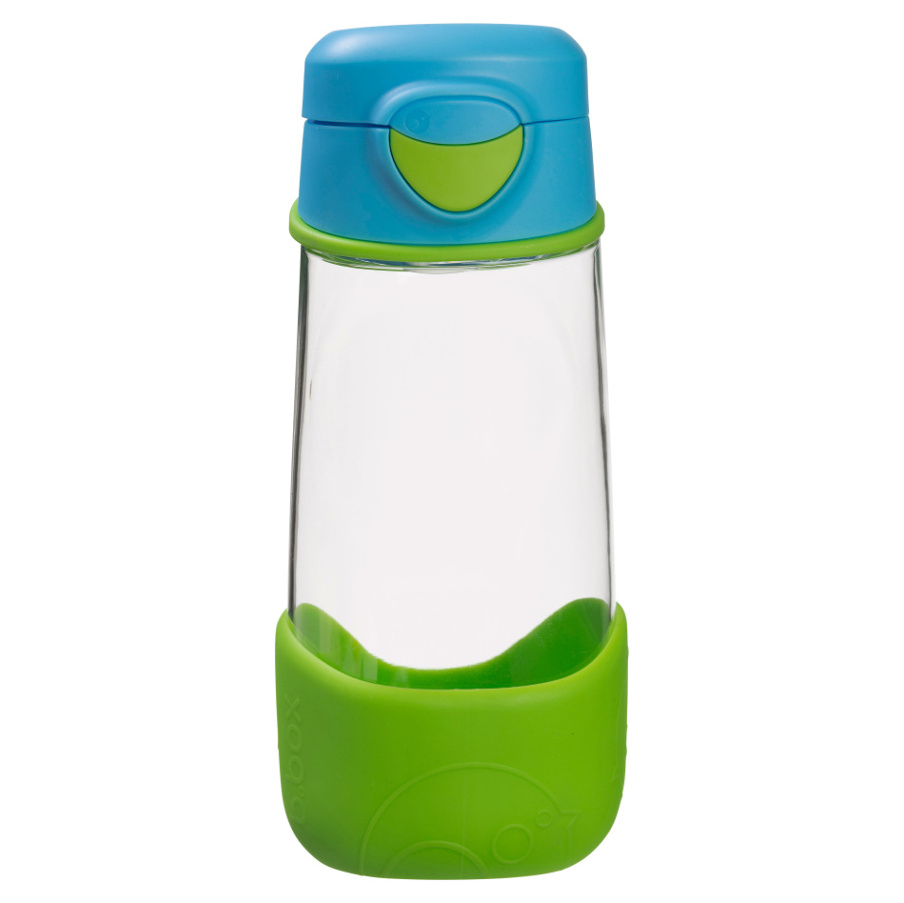 B.BOX Šport fľaša na pitie modrá/zelená 600 ml