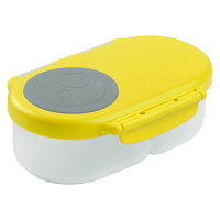 B.BOX Olovrantový box malý žltý/sivý 350 ml