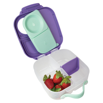 B.BOX Olovrantový box stredný lilac pop 1 l (Desiatové boxy) - obrázok 3/4