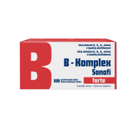SANOFI B-komplex forte 100 dražé SANOFI B-komplex forte 100 dražé
