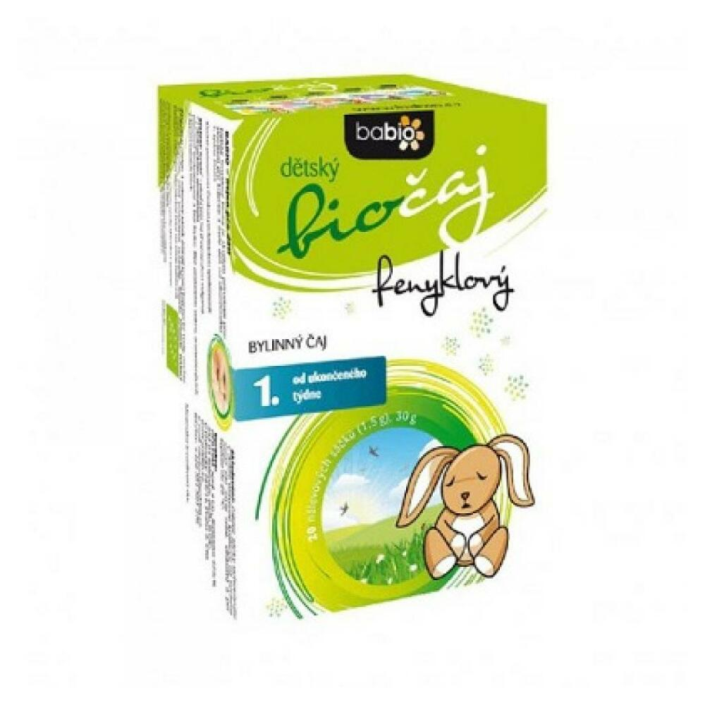 E-shop BABIO Detský feniklový čaj BIO 20x1,5 g