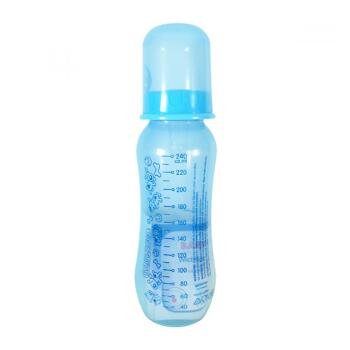 BABY NOVA Fľaša plast s potlačou 240ml 42105