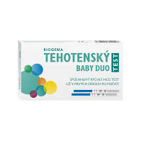 BABY TEST DUO tehotenský test 1 x 2 ks