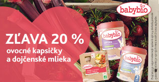 Babybio zľava 20%