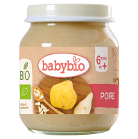BABYBIO Bio hruška 6m + 130 g