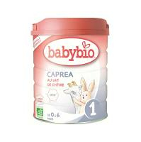 BABYBIO Caprea 1 Počiatočné plnotučné kozie dojčenské mlieko od 0-6 mesiacov 800 g
