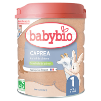 BABYBIO Caprea 1 Počiatočné plnotučné kozie dojčenské mlieko od 0 - 6 mesiacov 800 g