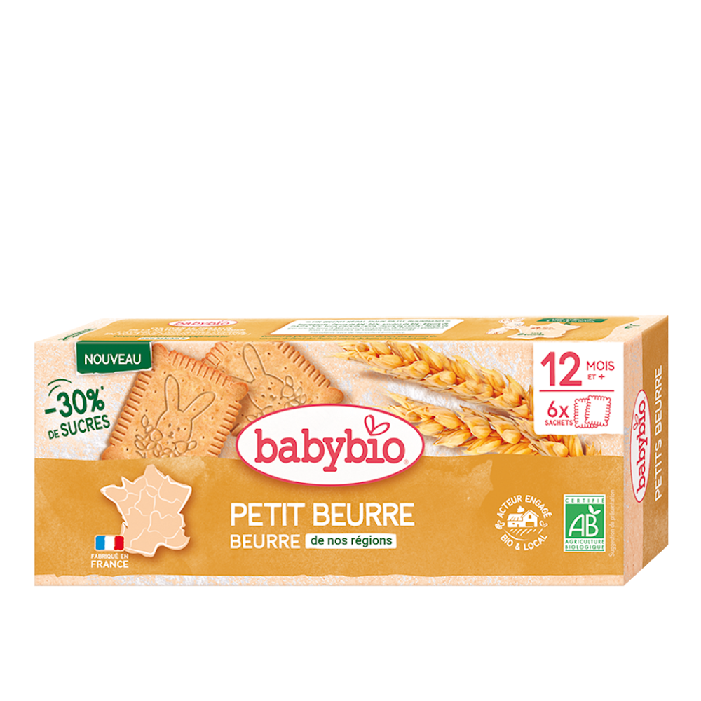 BABYBIO Maslové sušienky 120 g