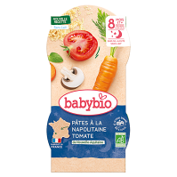BABYBIO večerné menu Neapolskej cestoviny 2x200 g