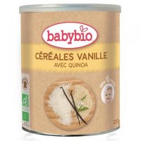 BABYBIO nemliečna rýžovoquinoová kaša s vanilkou 220 g