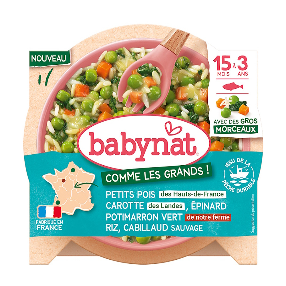 E-shop BABYNAT Rizoto so zeleninou a divokou treskou 200 g