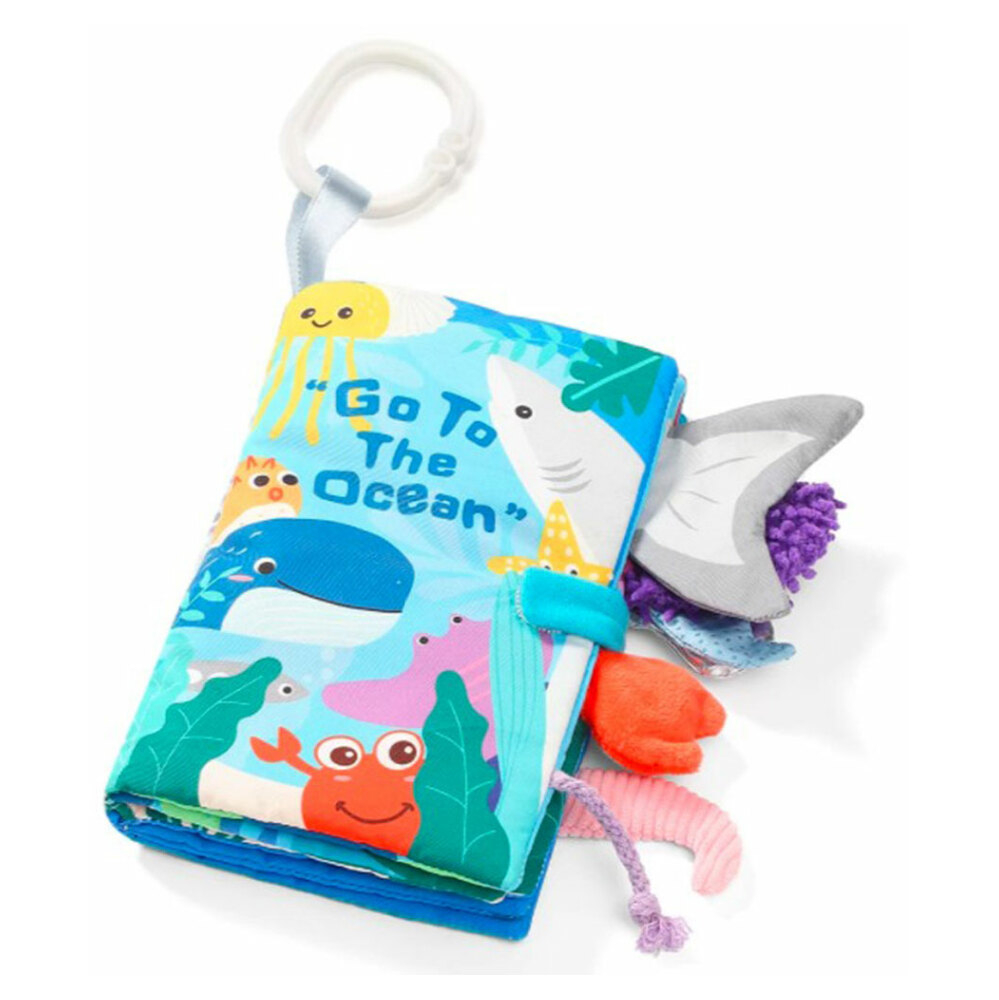 BABYONO Knižka na hranie Go to the ocean