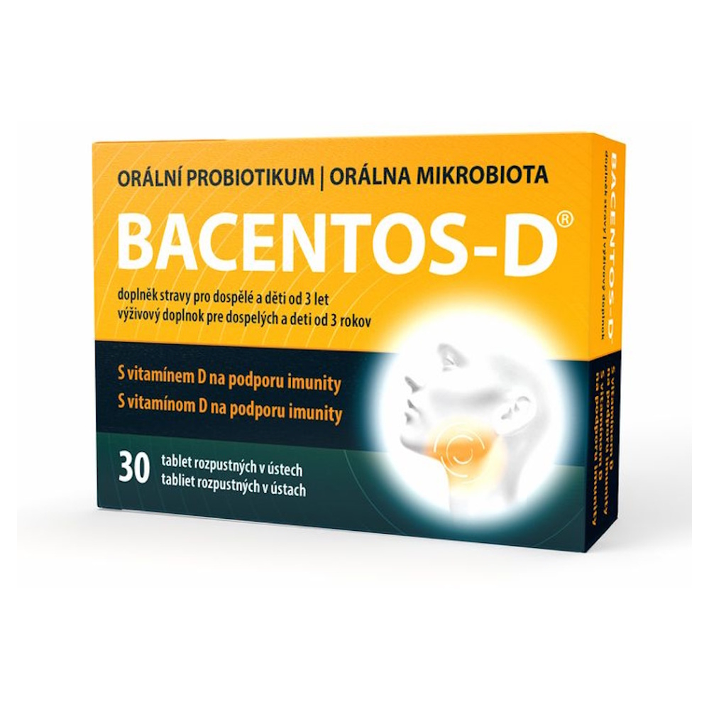 BAC-ENTOS-D Orálne probiotikum 30 tabliet
