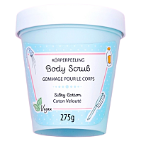 BADEFEE Telový peeling Silky Cotton 275 g