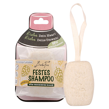 BADEFEE Tuhý šampón Hop Blossoms 80 g (Šampóny na jemné vlasy)