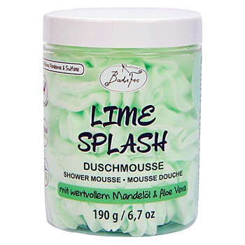 BADEFEE Sprchová pena Lime Splash 190 g (Sprchové gély) - Telové