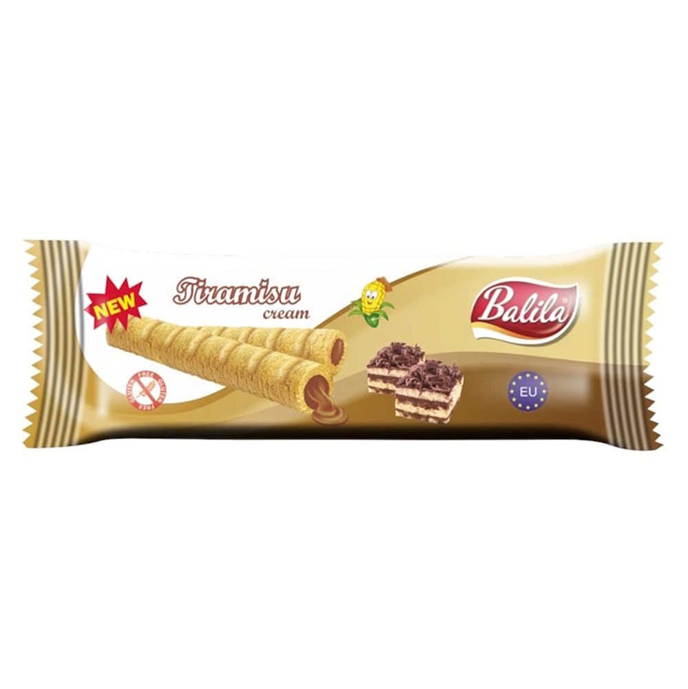 BALILA Trubičky kukuričné tiramisu 18 g