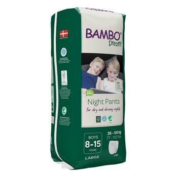 BAMBO Dreamy Night Pants 8 až 15 rokov Boy 35-50 kg 10 ks