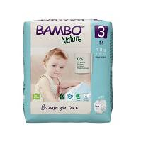 BAMBO Nature 3 Detské plienkové nohavičky 4-8 kg 28 ks