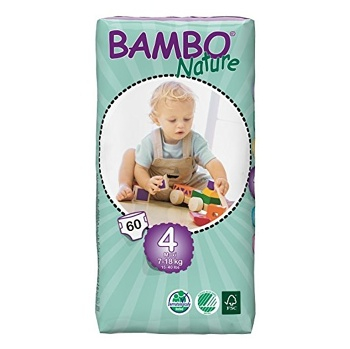 BAMBO Nature Maxi plienkové nohavičky 7-18kg 60ks