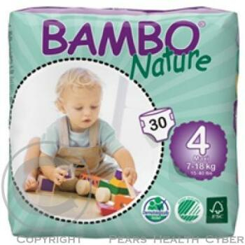 BAMBI Nature Maxi plienkové nohavičky 7 - 18 kg 30 ks