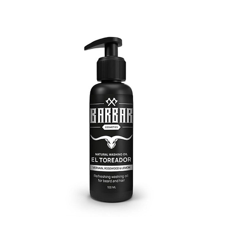 E-shop BARBAR El toreador umývací olej na fúzy a vlasy 100 ml