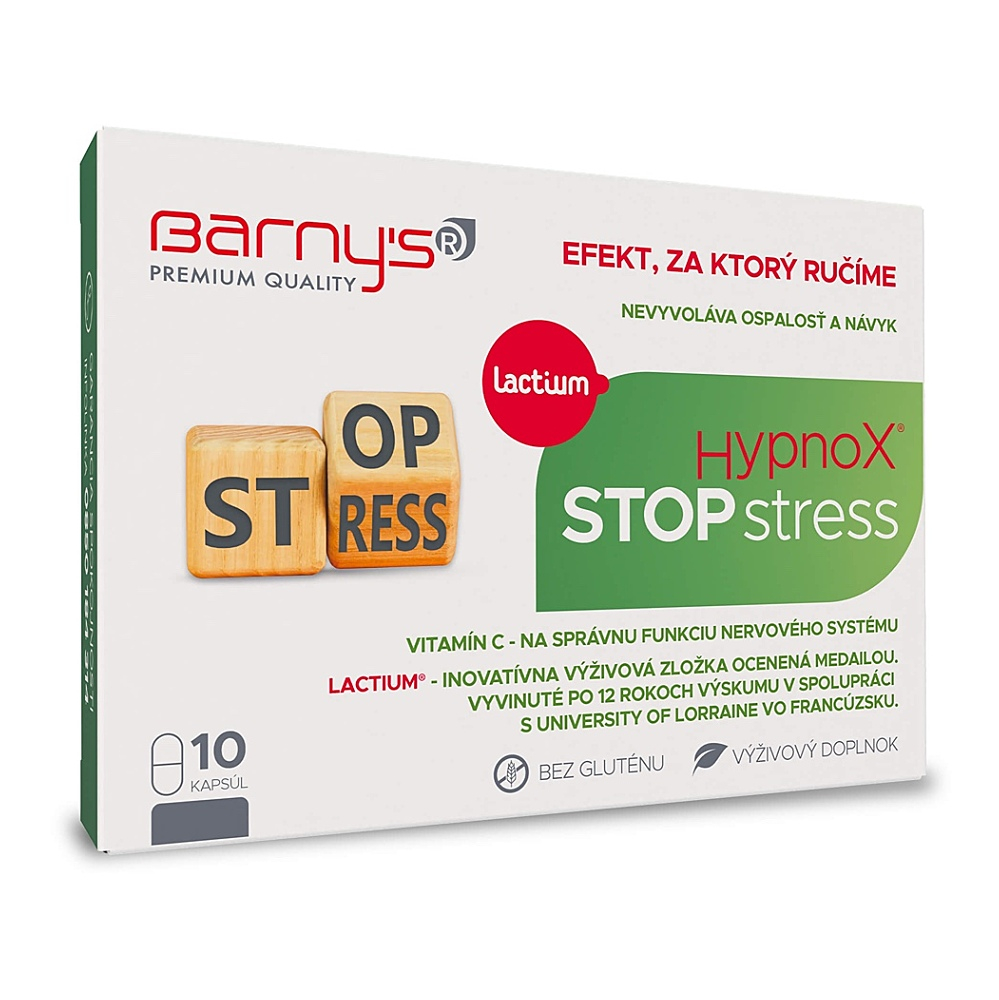 BARNY'S HypnoX STOPstress 10 kapsúl kúpite na Mojalekaren.sk