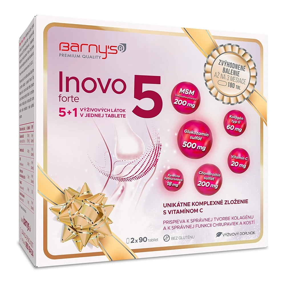 Natural Suplements Barny's Inovo 5 forte 180 tabliet kúpite na Mojalekaren.sk