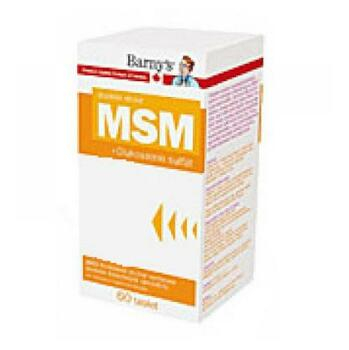 BARNY'S MSM  + Glukosamin sulfát 1500 - 60 tabliet