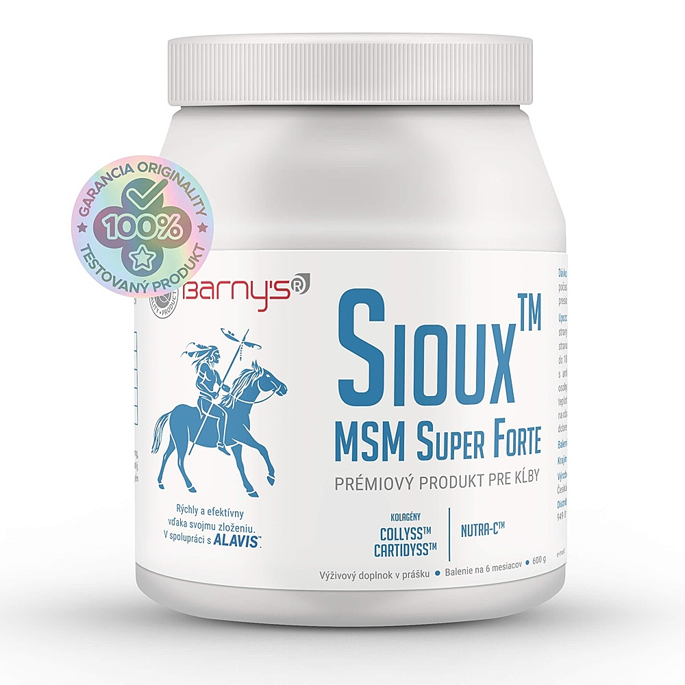 Barny's Sioux MSM Super Forte 600 g kúpite na Mojalekaren.sk