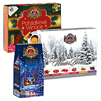 BASILUR Vianočné balenie čajov