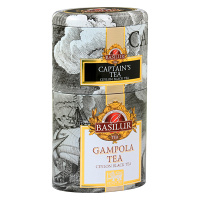 BASILUR 2v1 Captains & Gampola tea čierny sypaný čaj v plechu 100 g