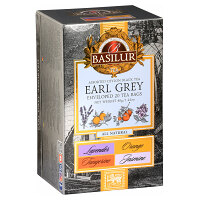 BASILUR All Natural Earl Grey Assorted čierny čaj 20 vreciek