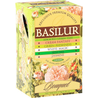 BASILUR Assorted Green Bouquet zelený čaj 25 vrecúšok
