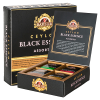 BASILUR Black Essence Assorted prebal čierny čaj 40 gastro sáčkov