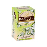 BASILUR Bouquet Jasmine zelený čaj 25 sáčkov