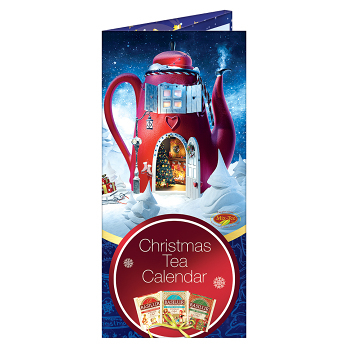 BASILUR Christmas tea calendar adventný kalendár 24 nálevových sáčkov