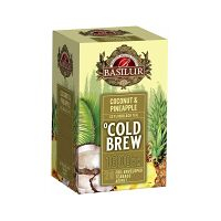 BASILUR Cold Brew Coconut Pineapple ovocný čaj 20 vrecúšok