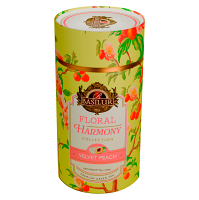 BASILUR Floral harmony velvet peach zelený čaj 75 g
