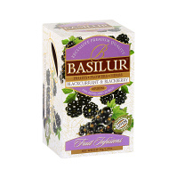 BASILUR Fruit Blackcurrant & Blackberry 25 sáčkov