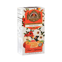 BASILUR Fruit Blood Orange ovocný čaj 25 vrecúšok