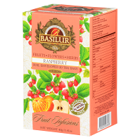 BASILUR Fruit Raspberry ovocný čaj 20 vrecúšok