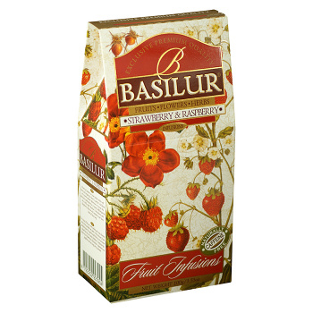 BASILUR Fruit Strawberry & Raspberry 100 g