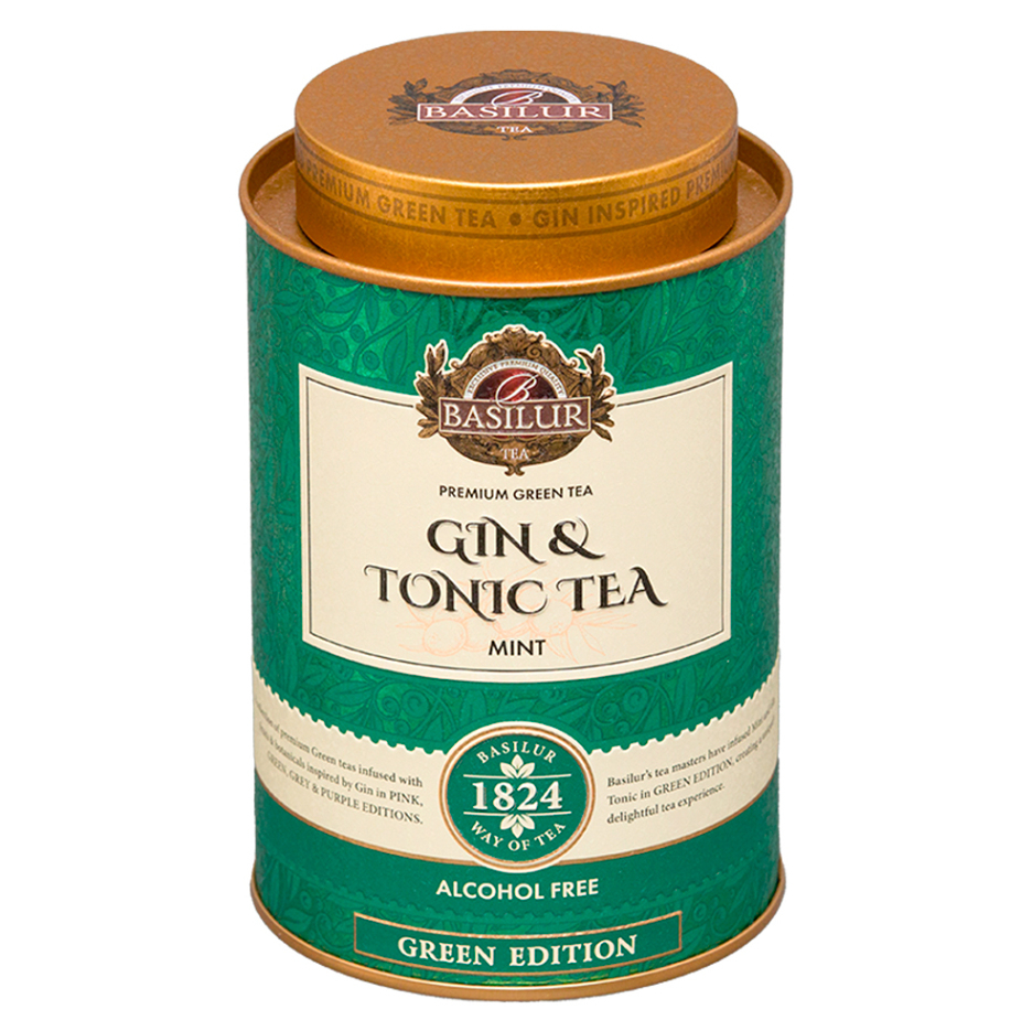 BASILUR Gin & tonic mint kapustový čaj 75 g