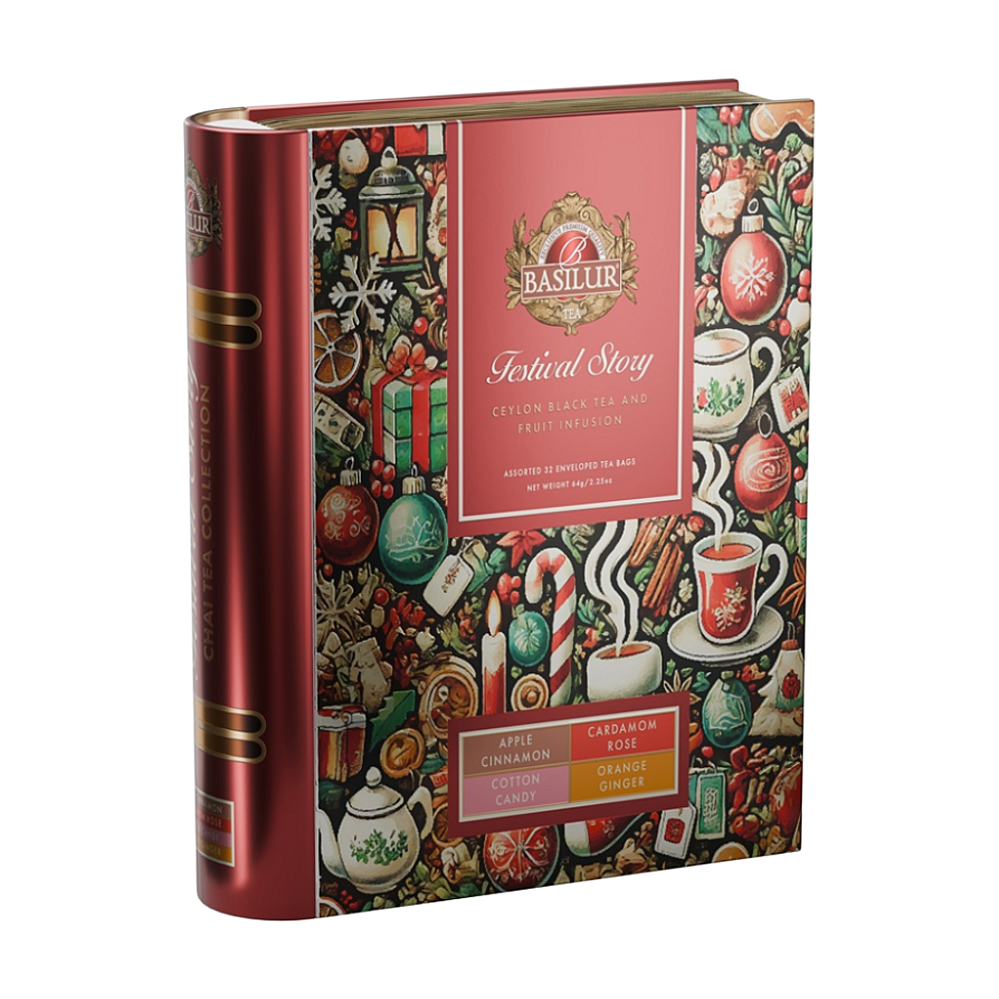 BASILUR Kolekcia festival variácie kniha 32 sáčkov