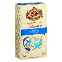 BASILUR Premium Assam čierny čaj 25 vrecúšok
