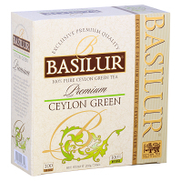 BASILUR Premium ceylon green neprebal 100 sáčkov